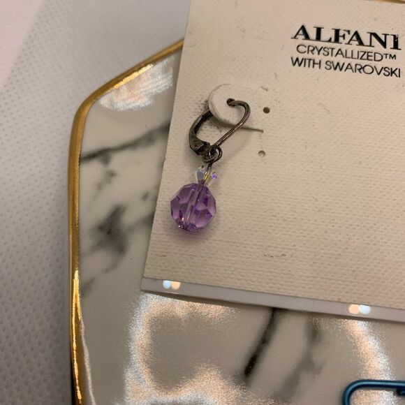 Alfani Swarovski Crystal Earrings - Picture 2 of 2